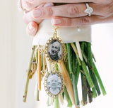 Memorial photo charms can add up to 6 charms