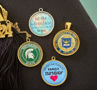 charms for graduation day tassel and cap