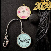 graduation charm for tassel dream it you can do it 