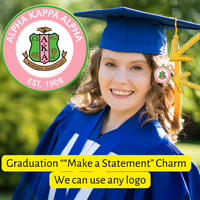 Sorority Graduation tassel charm for college graduation Cap