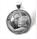 Light Gray Custom Made Memorial Keepsake Charm