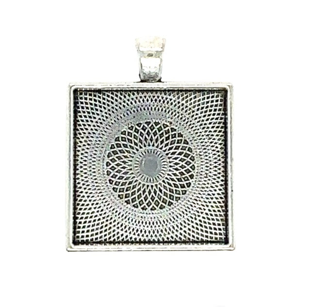 Square Photo Pendant