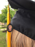 Graduation CUSTOM Made or DIY in memory charms gift for graduate memorial Photo Pendant for cap and gown ceremony charms